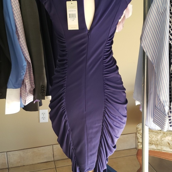 BCBGMAXAZRIA Fitted Indigo Dress - Picture 7 of 7
